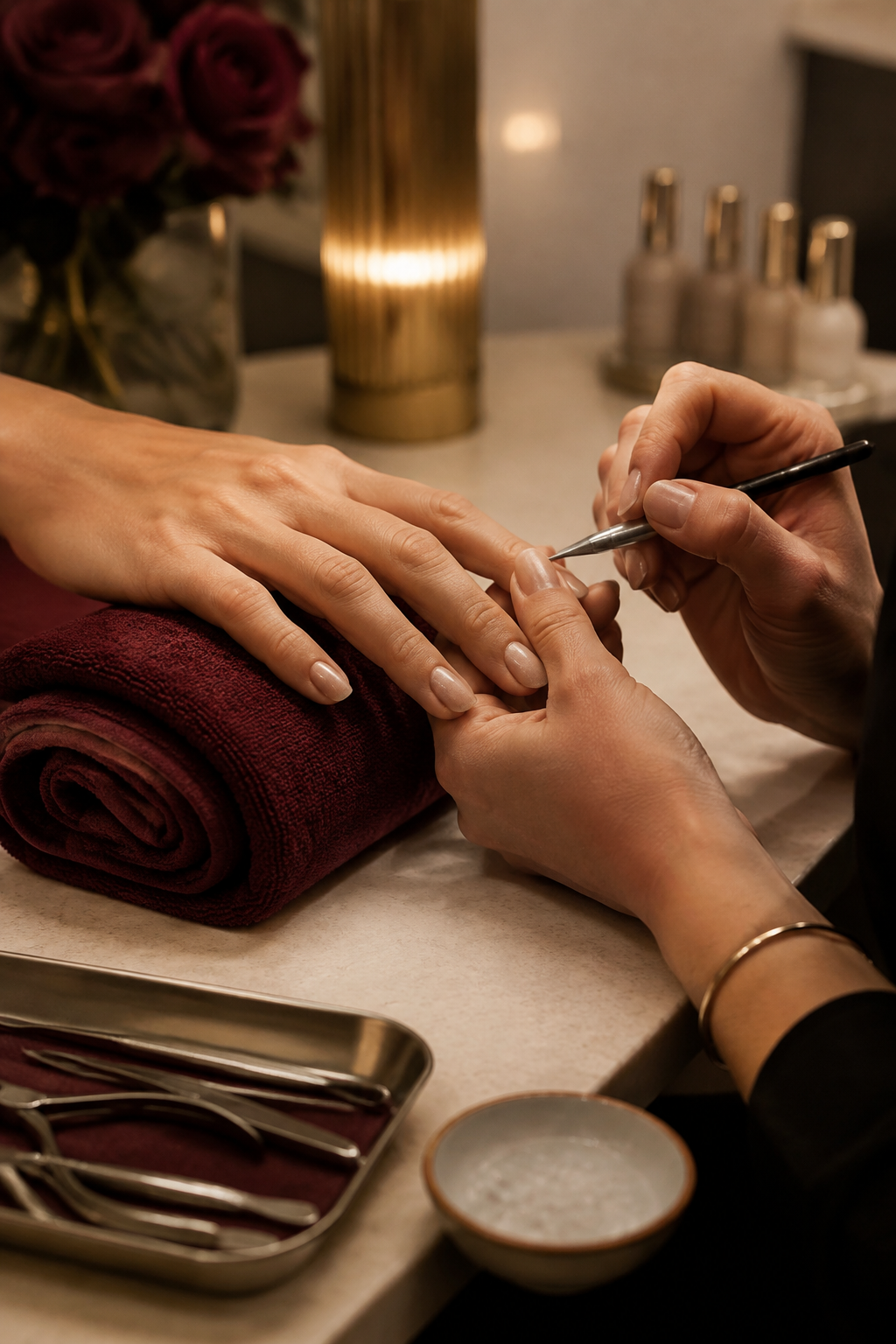 Professional manicure service